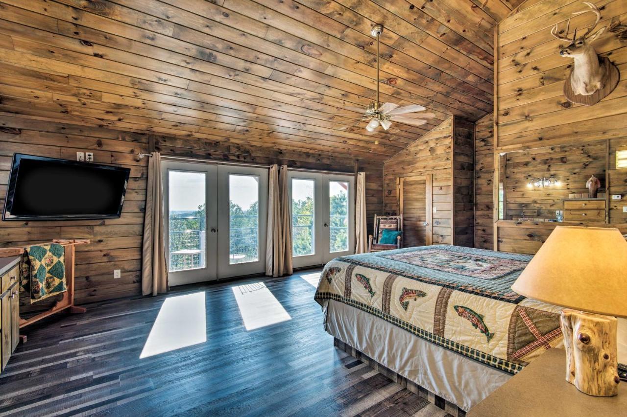 Broken Bow Mountaintop Home With Hot Tub! Eksteriør bilde